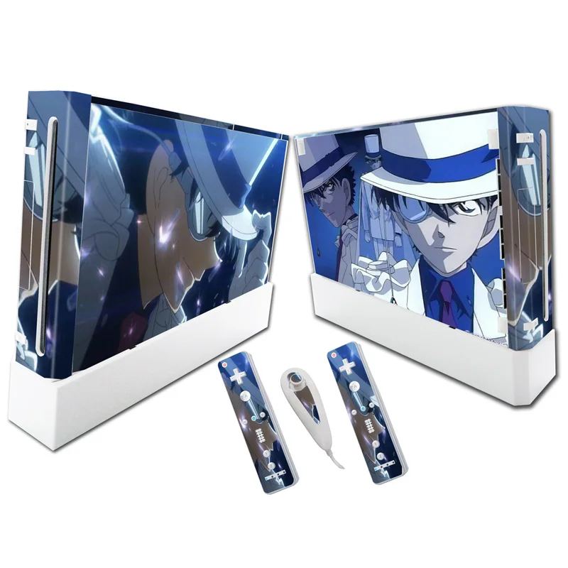 

Vinyl Skin Sticker Protector for Nintendo for Wii and controller skins Stickers for wii Console Protect console from scratch