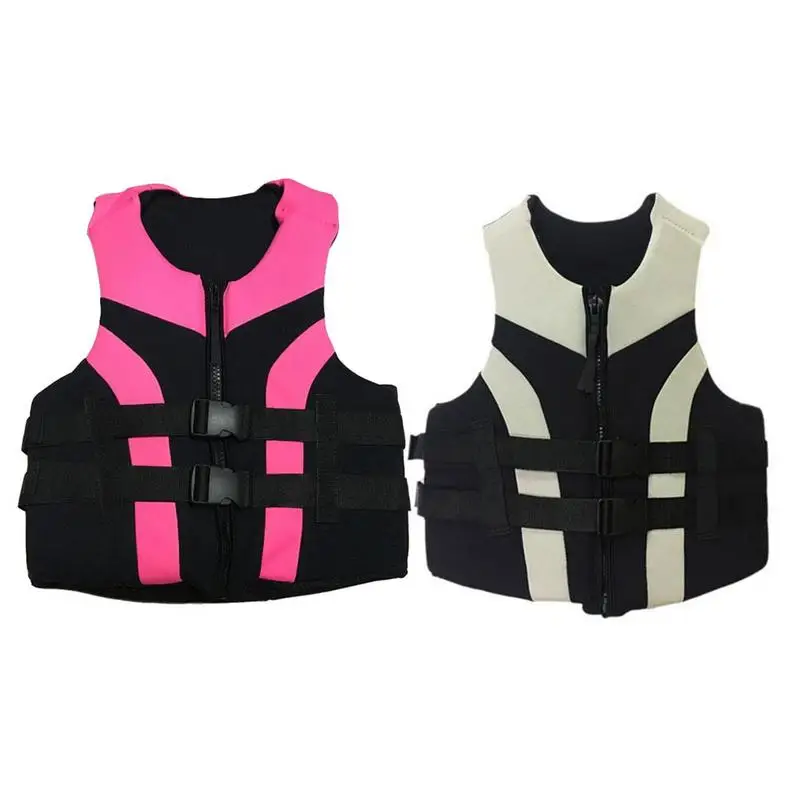 Men Women Life Jacket Professional Buoyancy Lifejacket Fishing Surfing