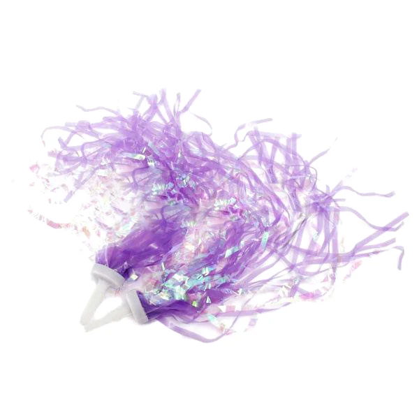 

2x Bicycle Bike Cycling Tricycle Kids Handlebar Streamers Tassels Color:Purple