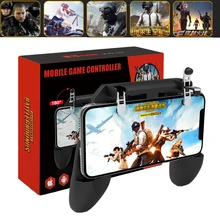 PUBG игровой контроллер для мобильных устройств L1 R1 стрелок джойстика геймпад триггеров для сотового телефона dzhostik смартфона Максимальная игровой коврик