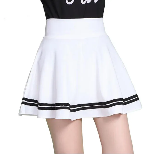 Striped white