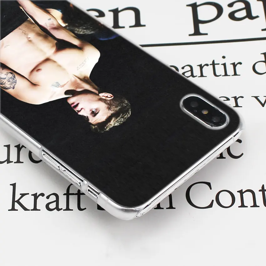 JUSTIN BIEBER Pattern Transparent Hard Phone Cases for Apple iPhone X XS XR XS MAX 6 6s 6Plus 7 8 Plus SE 5S