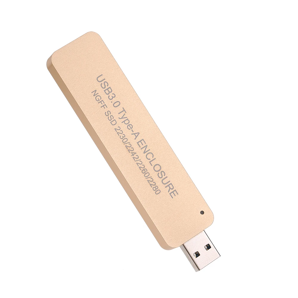 Чехол для адаптера NGFF M.2 к USB 3 0 SSD M2 SATA Based B Key подходит 2230 / 2242 2260 мм|Сетевые