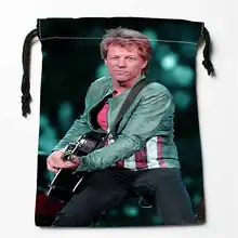 Пользовательские печати Jonbonjovi(4) сумки для покупок на шнурках дорожный мешочек для хранения плавать Пешие прогулки игрушка сумка унисекс мульти Size18-12-05-34