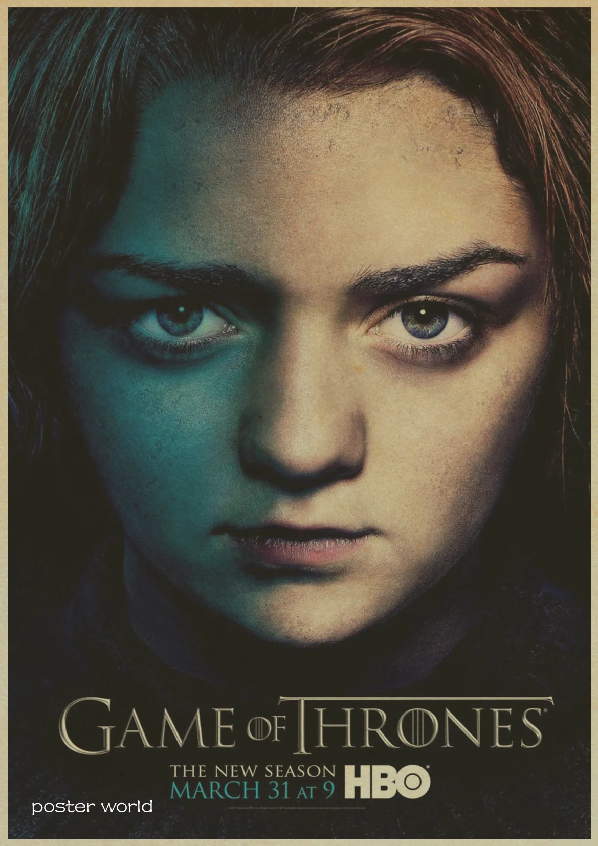 Game of Thrones Poster Vintage Kraft Paper Poster Bar Cafe Decorative Painting