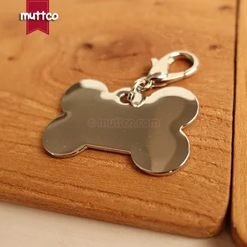 

10pcs/lot S size wholesale high quality simple bone sharp DIY dog id tag blank can crave name and mobile dog id tag DIT-016