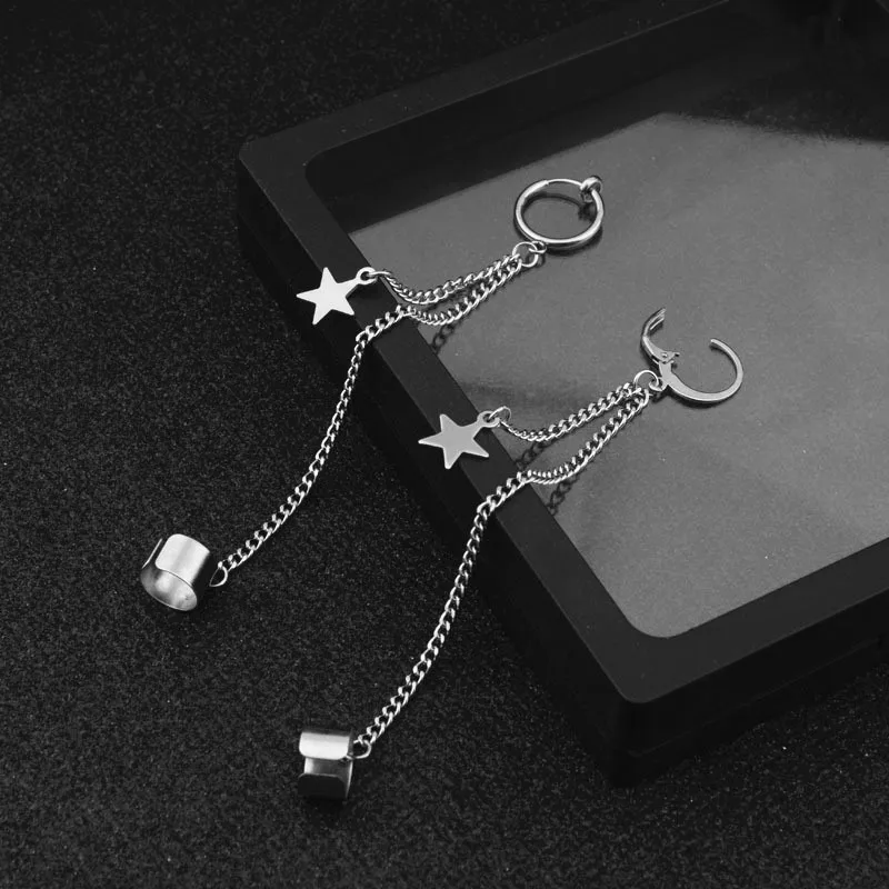 1 шт. KPOP Bangtan Boys альбом JIMIN star серьги гвоздики модные ювелирные изделия из