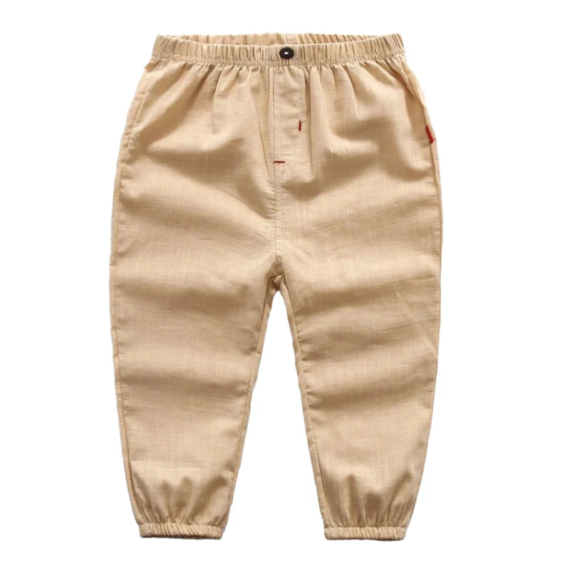 

Spring Autumn New Baby Children Boys Girls Cotton Long Trousers Casual Solid Color Comfortable High Quality Sports Harem Pants