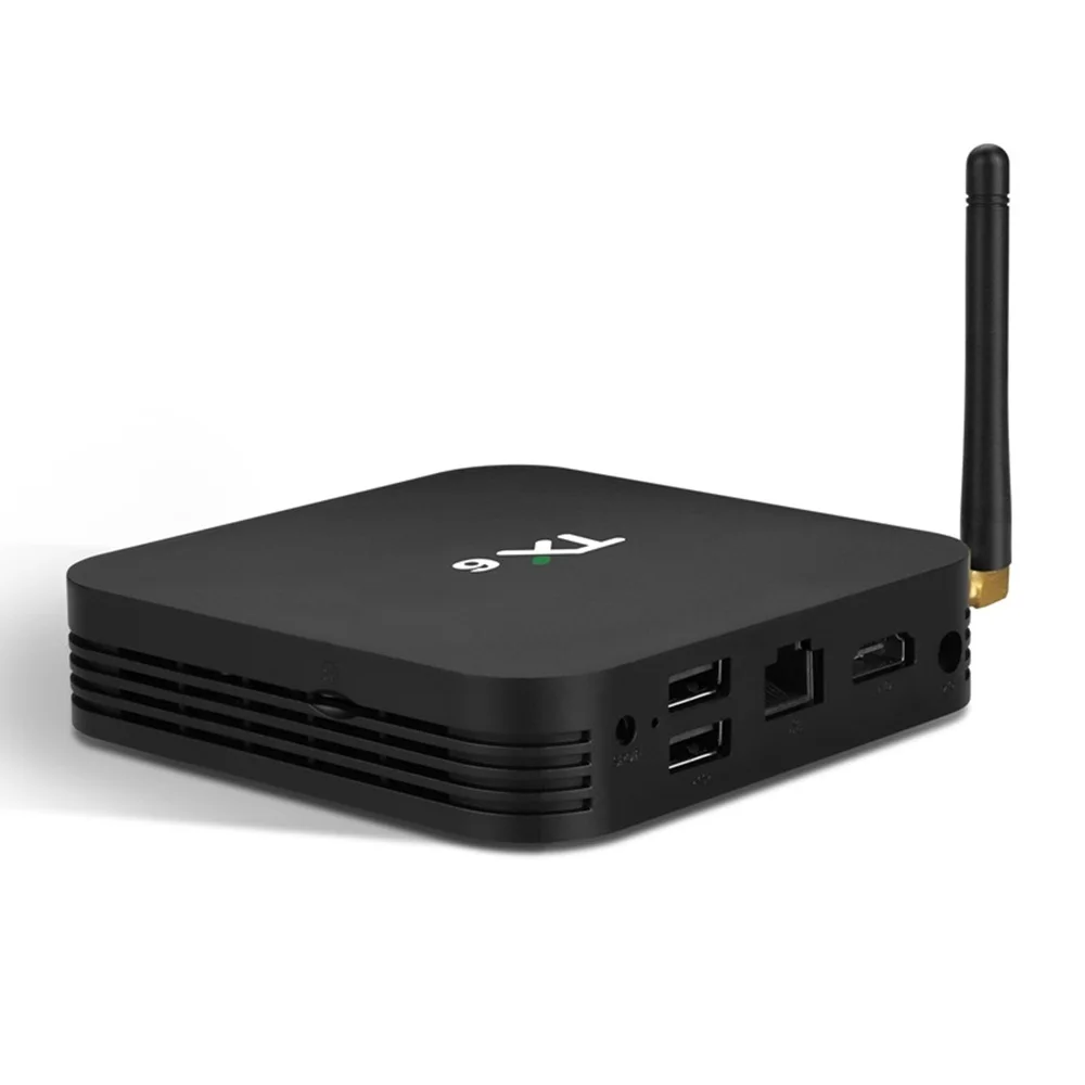 TX6 Android 7 TV Box Allwinner H6 4GB 32GB 64GB Quad Core Media Player 2.4G 5G Wifi Bluetooth 4.1 4K HD Smart Set Top Box