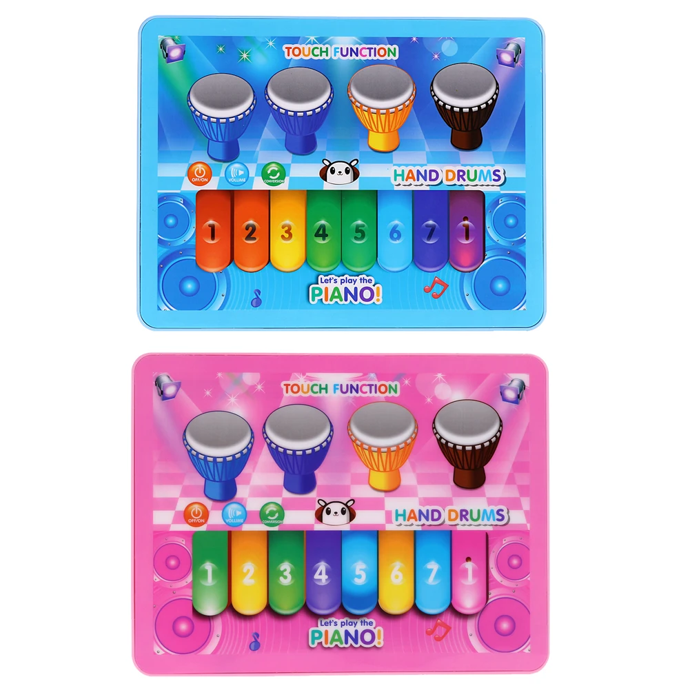 Environmental friendly Plastic Music Tablet font b Toy b font Kids Children Touch Screen Piano Drum