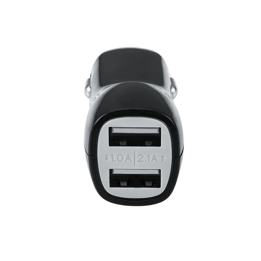 عالية السرعة 2 منافذ usb سيارة شاحن السفر المحمولة تهمة محول آيفون 7 6 6 ثانية زائد سامسونج الذكي 2.1a شحن سريع