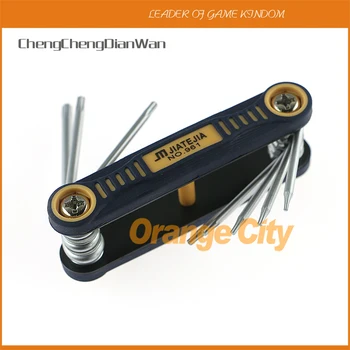 

ChengChengDianWan T5 T6 T7 T8 T9 T10 T15 T20 Folding tool Opening Unlock Screwdriver kit For XBOX360/XBOX ONE Console Contorller