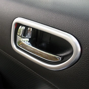 

For Nissan X-Trail T31 2008 2009 2010 2011 2012 2013 ABS Matte Car Inner Door Bowl Decoration Strip Trim car styling Accessories