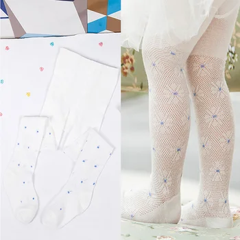 

Baby Tights Stocking Girls Bebe Newborn Toddler Dancing Flower Pantyhose Kids Spring Summer Mesh Tight High Quality
