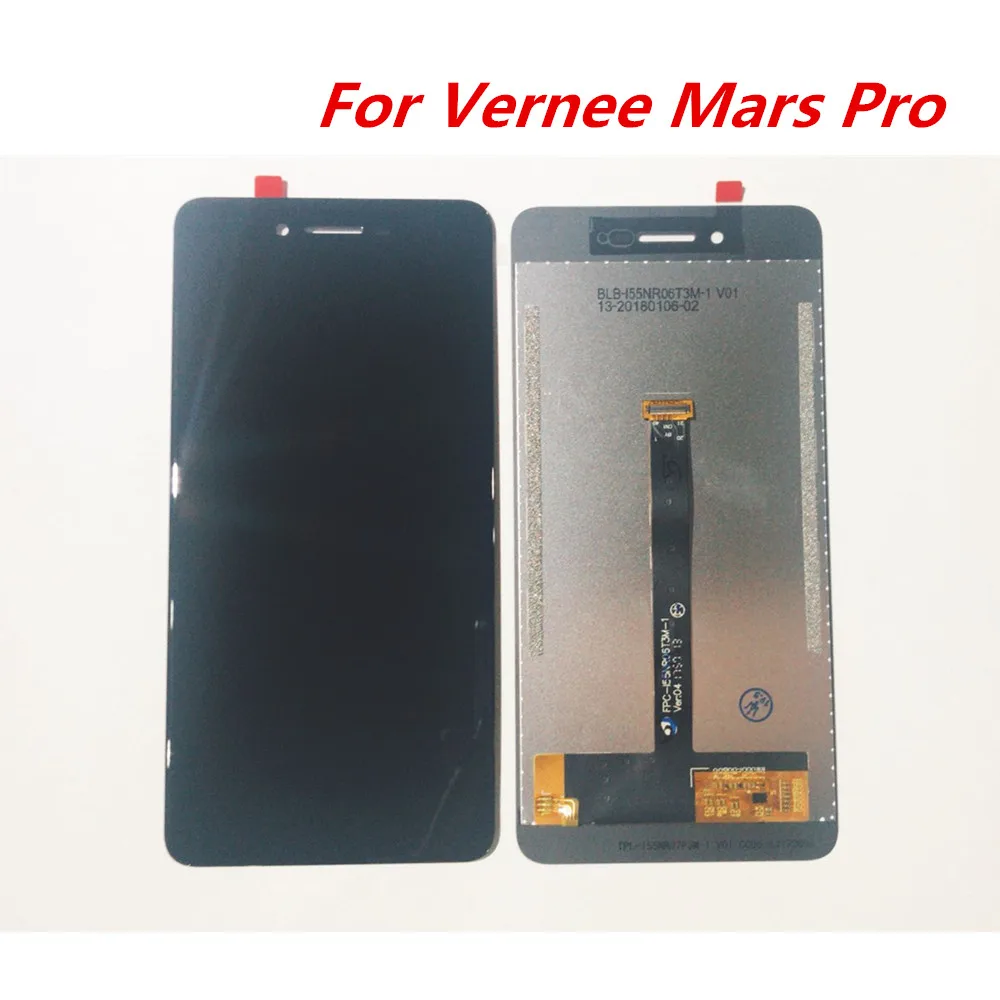 Инструменты для ремонта+ 5,5 дюймовый ЖК-дисплей VERNEE MARS PRO+ кодирующий преобразователь сенсорного экрана в сборе для Vernee MARS PRO