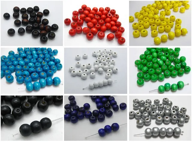 

8mm Round Wood Beads~Wooden beads 300pcs fashion jewelry
