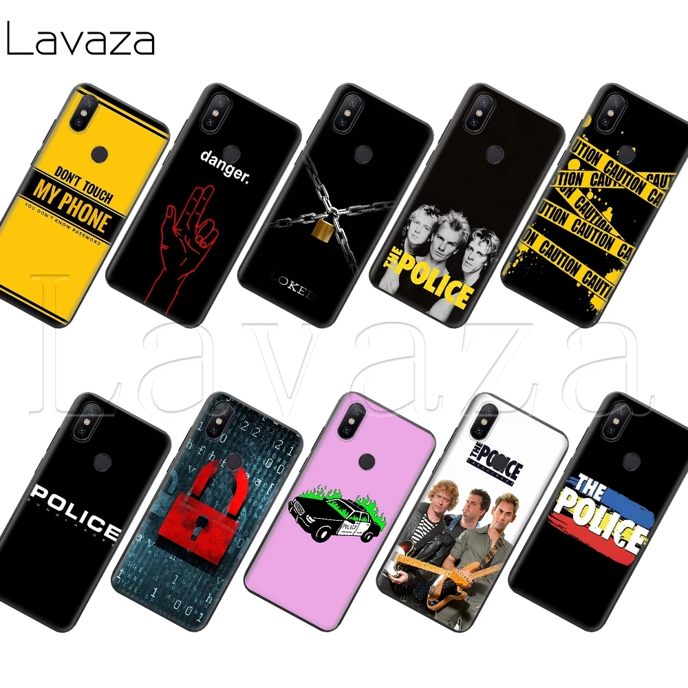 Мягкий чехол Lavaza The Police для Xiaomi MI Redmi Poco X2 K30 Note 8T 10 6 8 9 9se A1 A2 A3 MAX 3 Lite Pro Plus f1 |