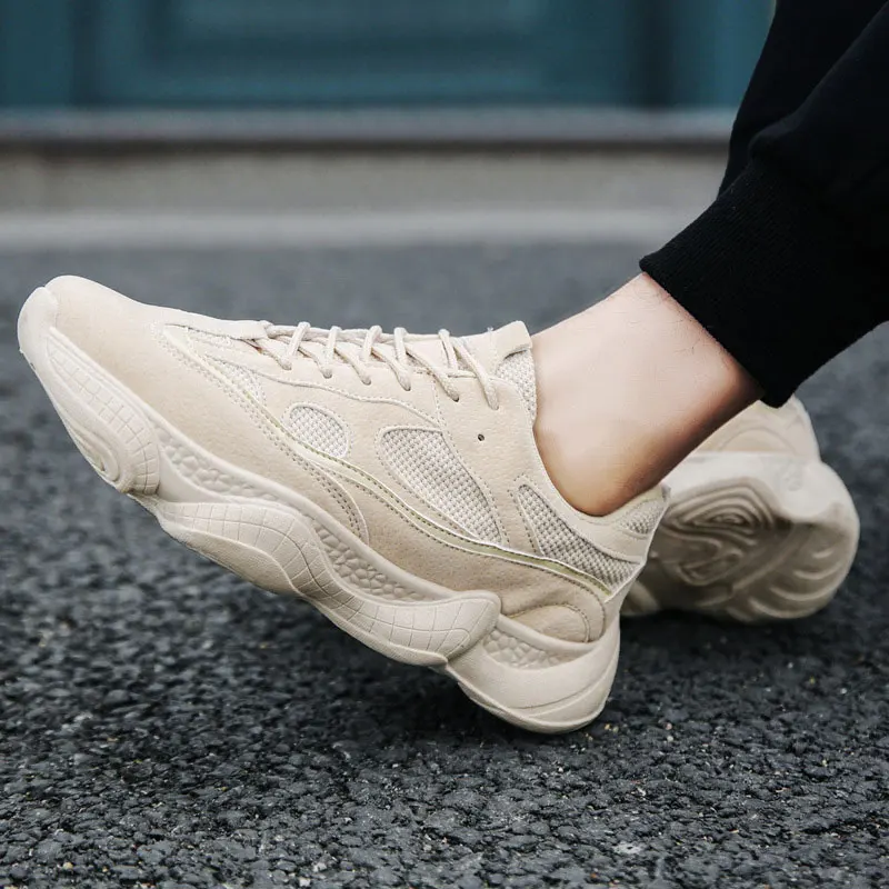 

Winter Black Rap Rapper shoes Fashion Flock Fit Hip hop shoes Lace-up Light weight Outdoor shoes for man