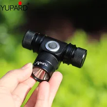 YUPARD XM-L2 T6 светодиодный налобный фонарь для кемпинга, рыбалки, водонепроницаемый, 2 режима, налобный фонарь+ 2*2200 мАч, перезаряжаемый аккумулятор 18650+ зарядное устройство