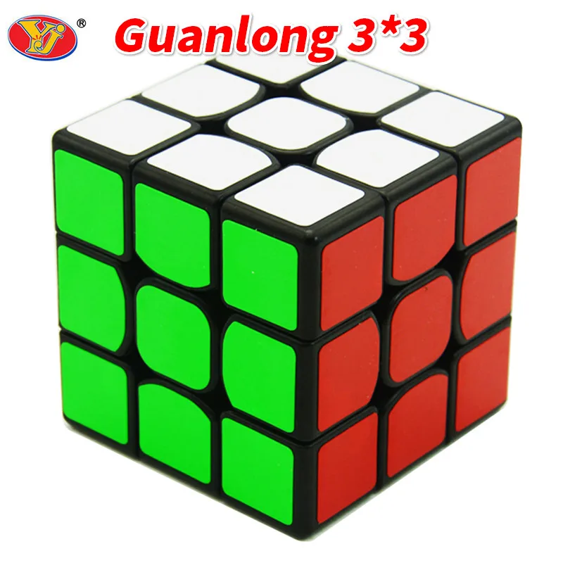 YJ Guanlong 5,6 см 3*3*3 куб плюс магический куб скоростная головоломка Cubo Magico игрушки для детей