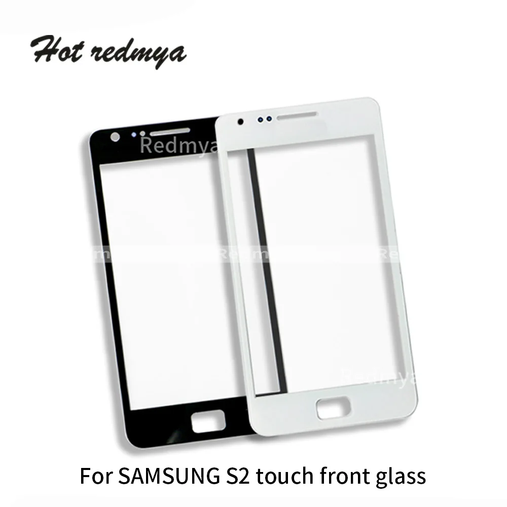 

1Pcs For Samsung Galaxy S2 I9100 Outer Glass Front Touch Screen Front Glass Panel Digitizer Sensor Phone Parts