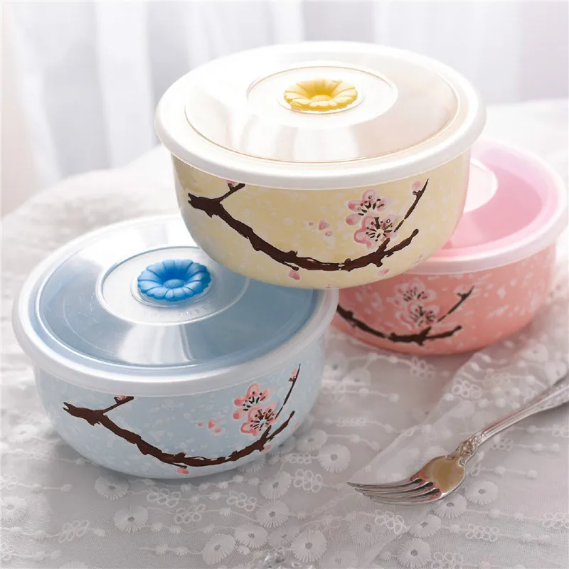 1pcs/lot High quality Ceramic china lunch box set Japanese style