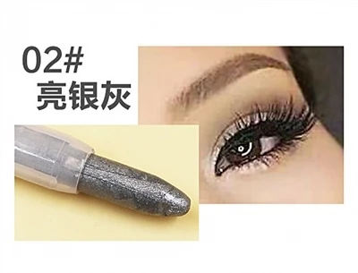 1 шт. горячий очаровательный женский долговечный карандаш для глаз пигмент жемчужный белый Водостойкий карандаш для глаз инструмент для макияжа Q - Цвет: 2