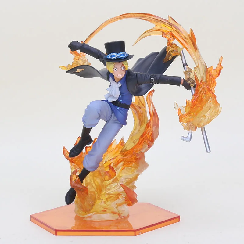 One Piece Action Figure Sabo Figure Figuarts Extra Battle Sabo Fire Fist Pvc Figure Toy 19cm Action Figures Aliexpress
