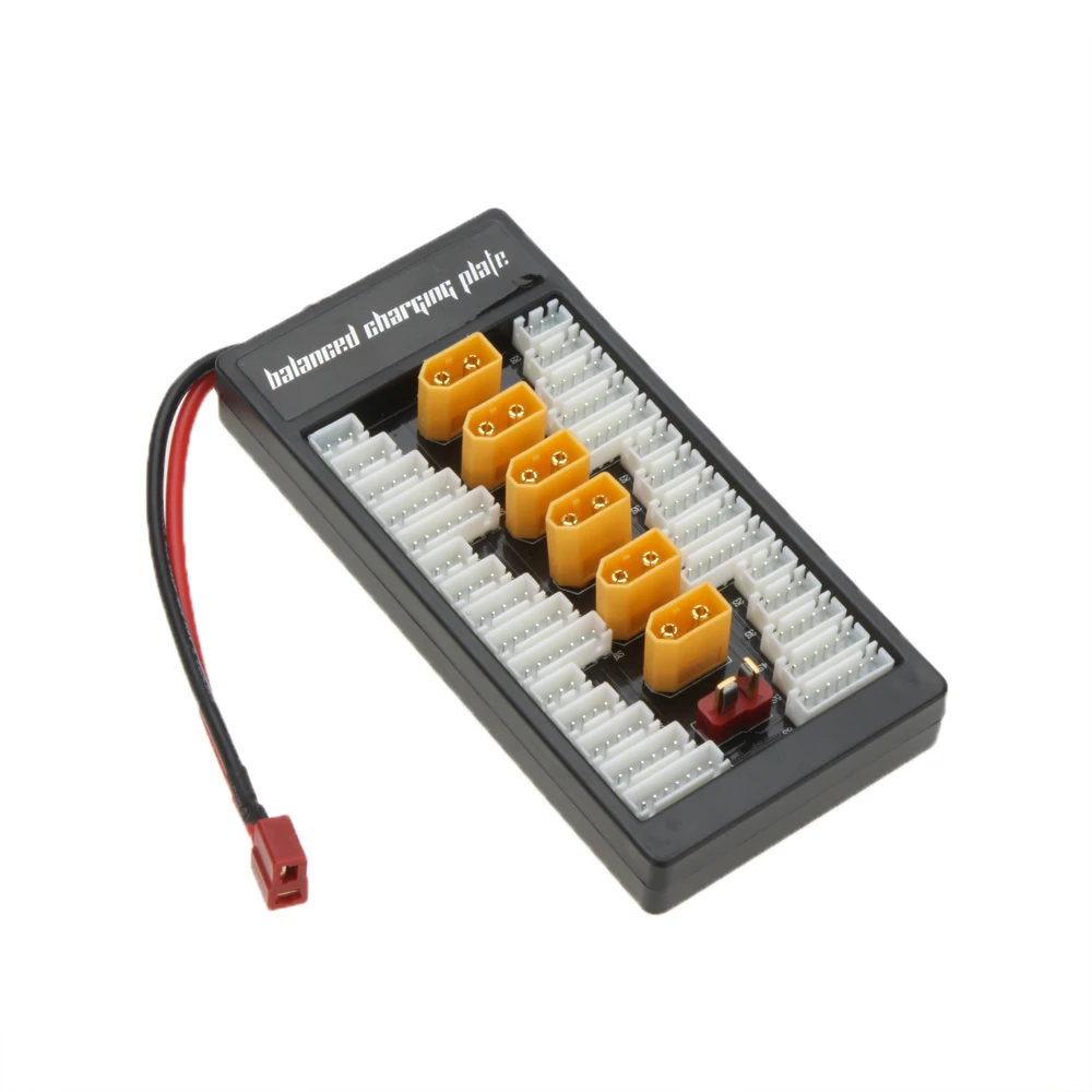 Новый HotRc Lipo зарядка XT60 T штепсельная плата адаптера 2 6S Зарядка/балансировочная