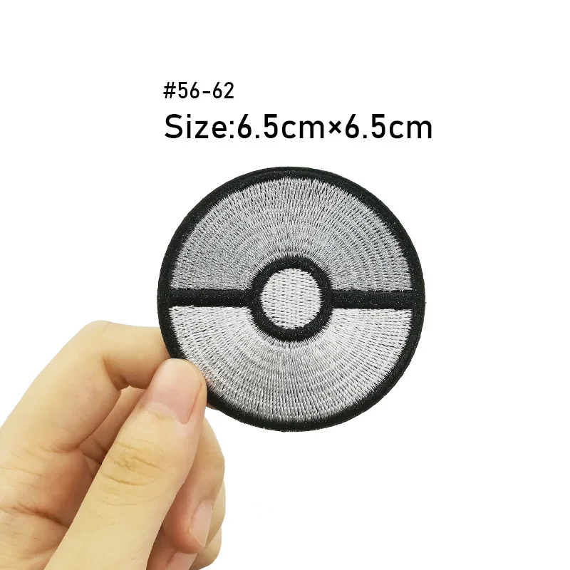 Pokemon Pokeball Team Rocket R Pokemon GO Team logo POKEBALL ULTRA BALL Comics вышитый эмблема аппликационный костюм для косплея - Цвет: Антикварное серебро