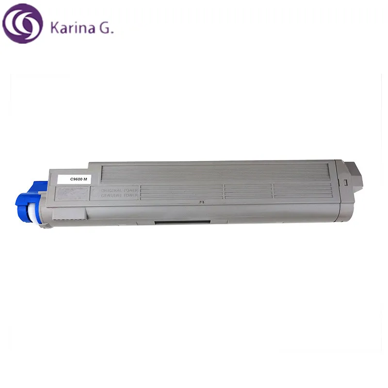 Новый совместимый цветной тонер для картриджа с тонером OKI C9600 C9800 Okidata C9650 C9850 и т.