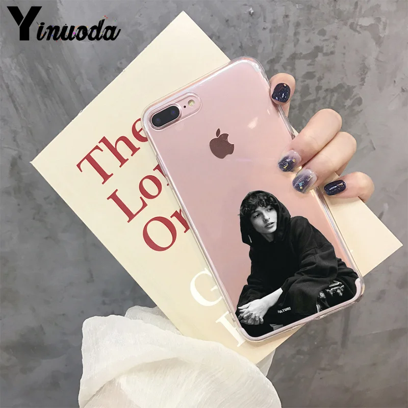 Yinuoda ТВ Finn Wolfhard Stranger Things роскошный высококачественный чехол для телефона iPhone 8 7 6 6S Plus X XS max 10 5 5S SE XR Coque Shell - Цвет: 7