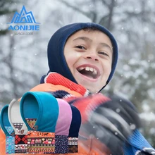 Балаклава маска для мальчиков и девочек, двусторонняя зимняя утепленная Флисовая Балаклава, лыжная Кепка для занятий спортом на открытом воздухе