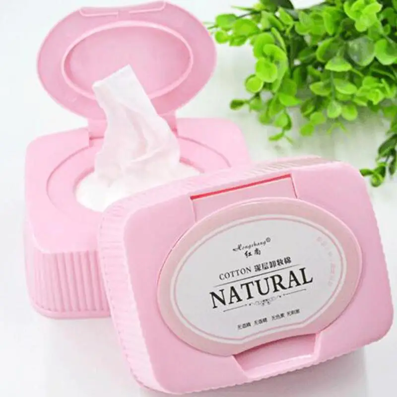 120pcs/Box Deep Cleansing Makeup Remover Wet Tissue non woven Eye Lip