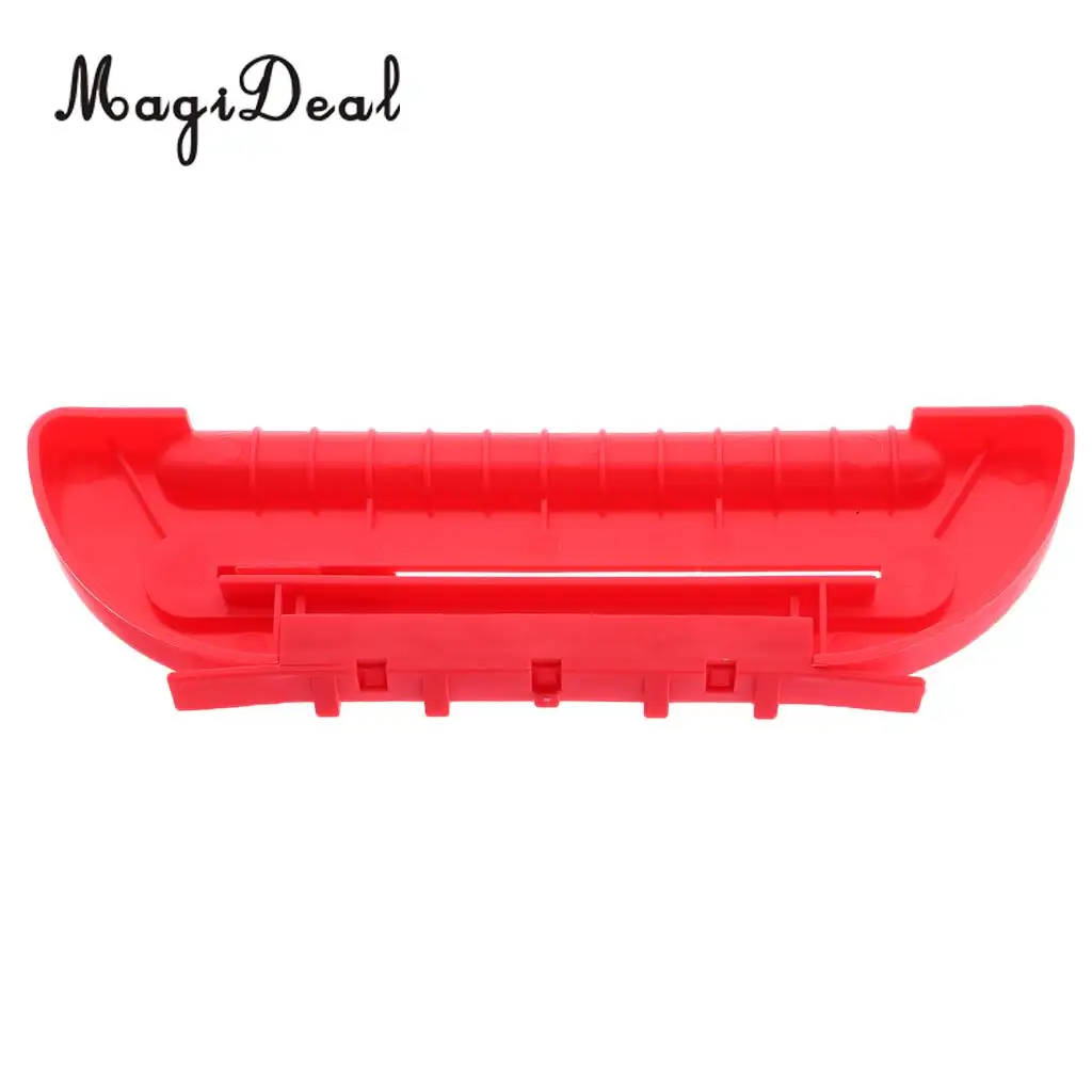 MagiDeal 2 Pieces 2-in-1 Air Hockey Table Accessories Goal Door Ball Stopper Score Counters Scorekeeper Red
