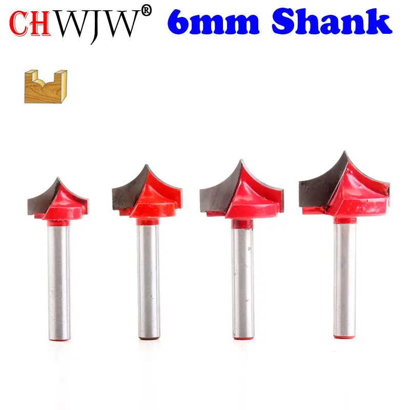 1pc CNC tools solid carbide round nose Bits Shank Round Nose Point Cut Roundover Bit Shaker