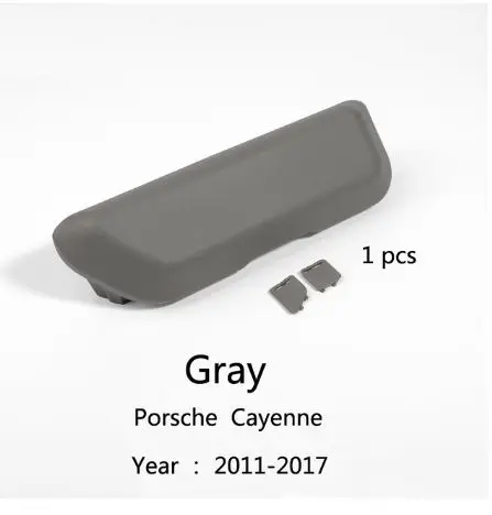 Автомобиль Стайлинг футляр для солнцезащитных очков Солнцезащитные очки держатель для очков коробка чехол для Porsche Macan Cayenne Panamera - Название цвета: Cayenne 2011-2017