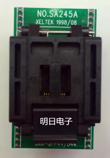 

Free shipping SA245 TQFP44 programmer burn adapter seat