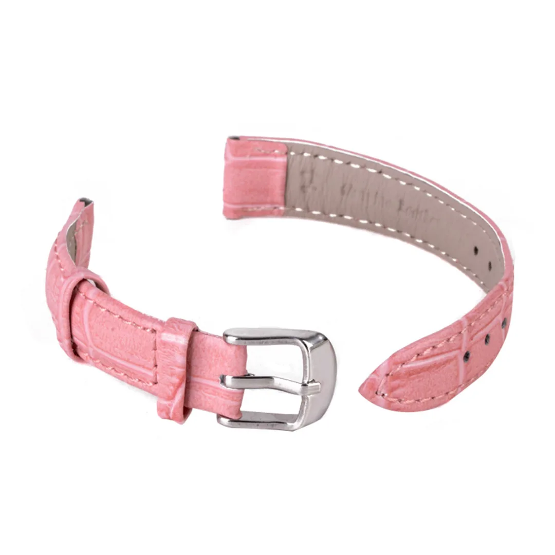 12/14/16/18/20/22mm Genuine Leather Watchbands Candy Color Fashion Wristwatch Band Watch Strap Wristband Watches Accessories