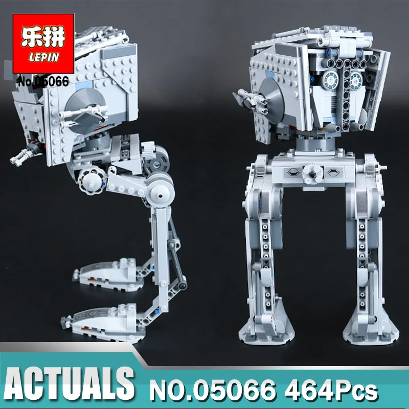 

464Pcs Lepin 05066 Wars on Star Series The Rogue One AT set ST Walker Educational Bricks Toys Compatible Legoingly 75153