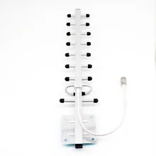 Antena externa de 3g 4g yagi, antena 1710-2170 dcs 2g 1800mhz 2100mhz, antena externa 13dbi repetidor de sinal de celular para gsm dcs wcdma