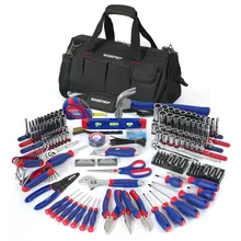 WORKPRO 322 Piece Repair Tool Kit With Carry Bag Multifunction Hand Tools Set