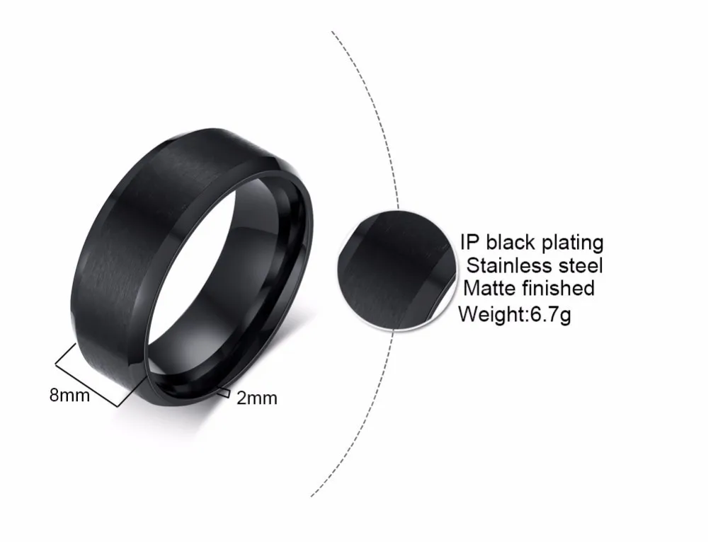 8 мм Черный обручальное кольцо из нержавеющей стали с музыкальными нотами из цветочного дуэта музыкальный лист лазерная гравировка
