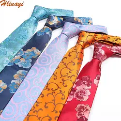 Hlinayi Для мужчин высокого класса модное жаккардовое галстук