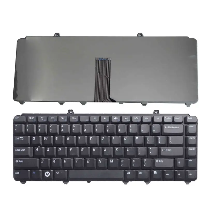 Teclado do Portátil para Dell para Inspiron 1420 1520 1521 1525 Nk750 R15-b08 Pp29l Xps M1530 Xps M1330 Prata e Preto - Imagem 5