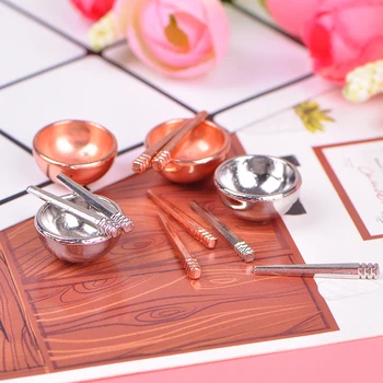 

DIY Accessories 1/12 Scale Miniature Vintage Door Lock and Key/White Ladder/Honey Pot/Tableware/Perfume/Food Bottle/ Dollhouse