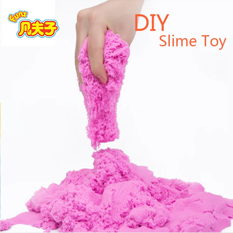 

5colors*200g/ set Magic Sand Plasticine Dynamic Indoor Play Dough Never Wet Sands Mars Space Sands Color Clay Moon Sand Toys