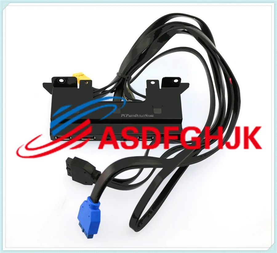 USB аудио плата для Dell Alienware Aurora R5 R6 R7 с кабелями 5XMRX 05XMRX полностью