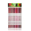 MENOW 12 Colors/Set Lip Liner Sexy Lips Pencil Matte Soft Lipstick Pencil Matt Nude Lipsliner Pen Beauty Makeup Tool Cosmetics 1