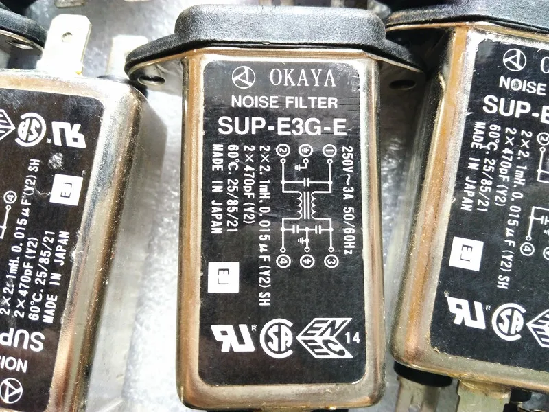 Okaya SUP-E3G-E фильтр шума 3A 100-250 В EMI питания для аудио системы усилитель dac секундная